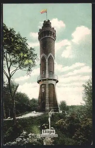 AK Ebingen, Der Aussichtsturm