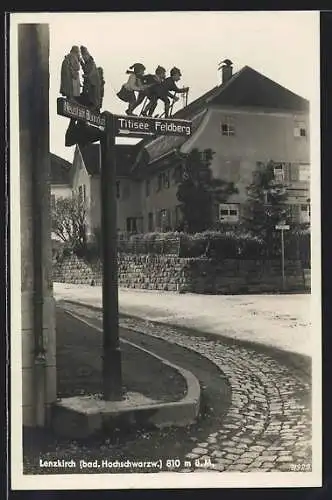 AK Lenzkirch, Origineller Wegweiser