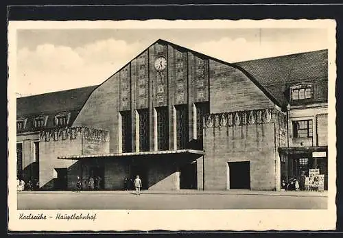 AK Karlsruhe, Der Hauptbahnhof