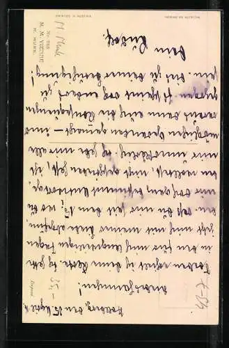 AK Two-Step, Knabe in Matrosenkostüm tanzt mit einem Mädchen