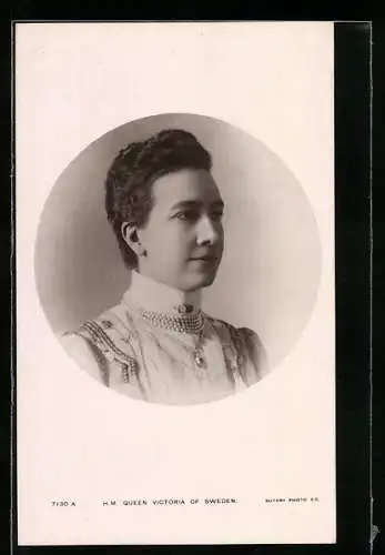 AK Königin Victoria von Schweden
