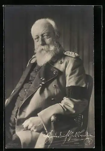 AK Portrait Grossherzog Friedrich von Baden
