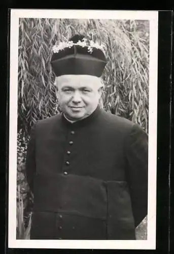 Foto-AK Pfarrer Osterholt, Portrait 1939
