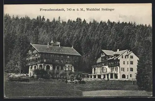 AK Freudenstadt, Waldhotel Stokinger