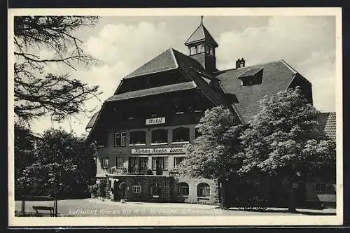 AK Kniebis /Schwarzwald, Hotel Kurhaus Kniebis-Lamm C. Gaisser