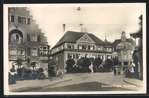 AK Donaueschingen, Hotel Adler in der Karlstrasse