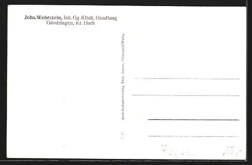 AK Gündringen /Nagold, Ortsansichten, Strassenpartien