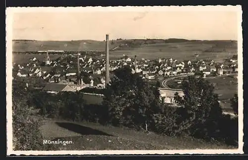 AK Münsingen, Ortsansicht