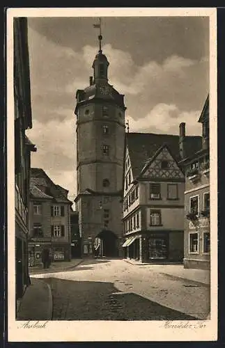 AK Ansbach, Strasse am Herrieder Tor