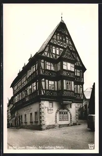 AK Miltenberg / Main, Hotel zum Riesen