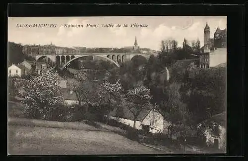 AK Luxembourg, Nouveau Pont, Vallée de la Pétrusse