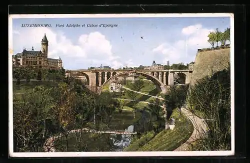 AK Luxembourg, Pont Adolphe et Caisse d`Epargne