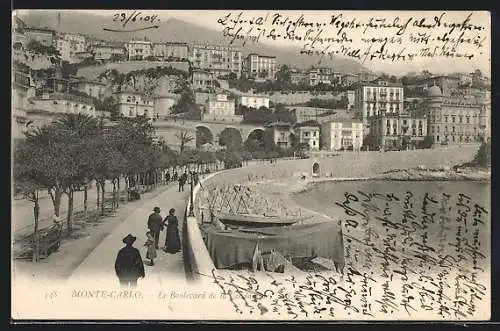 AK Monte-Carlo, Le Boulevard de la Condamine