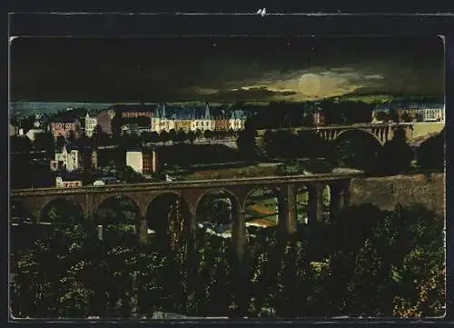 AK Luxembourg, Le paserelle et le pont Adolphe