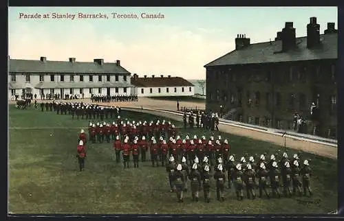 AK Toronto, Parade at Stanley Barracks
