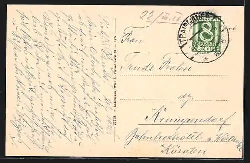 AK Traismauer /N.-Oe., Ortsansicht aus der Vogelschau