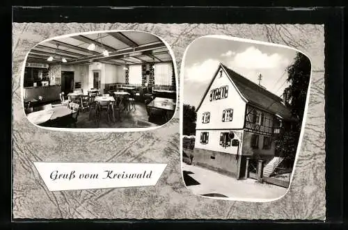 AK Kreiswald b. Rimbach /Odenwald, Gasthaus zum Kreiswald