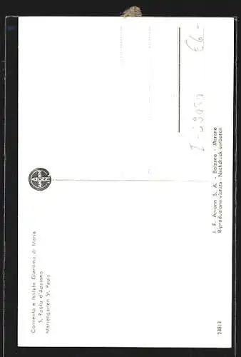 AK St. Pauls, Teilansicht mit Mariengarten