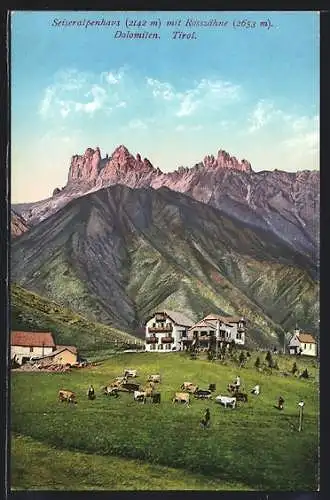 AK Seis am Schlern, Seiseralpenhaus