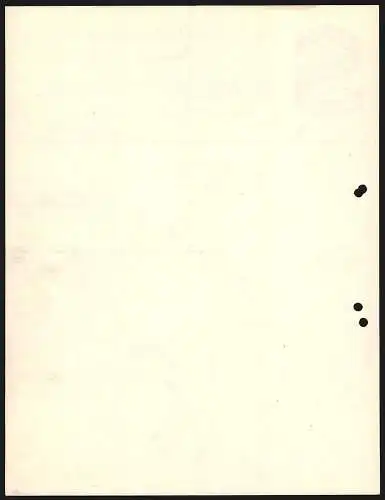 Rechnung Bielefeld 1913, Singer & Co., Nähmaschinen AG, Firmenlogo Original Singer Nähmaschinen