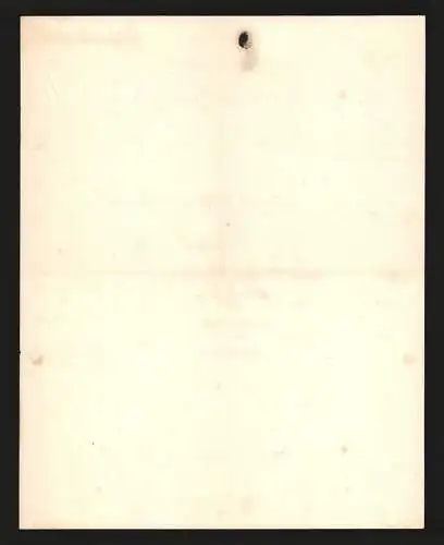 Rechnung Halle 1902. August Apelt, Kaffe-Rösterei und Kolonialwaren, Ansicht eines Sirocco-Schnellröstapparats