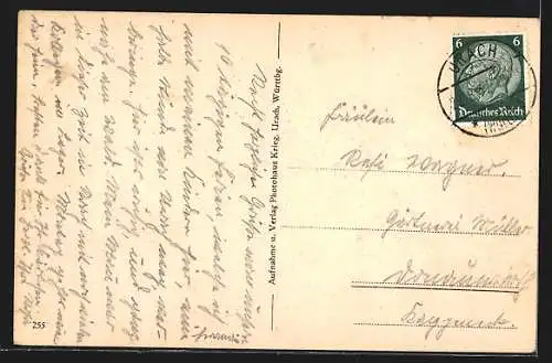 AK Urach / Württbg., Cafe-Restaurant Friedrichsau