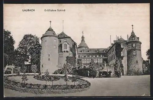 AK Laubach / Vogelsberg, Gräfliches Schloss
