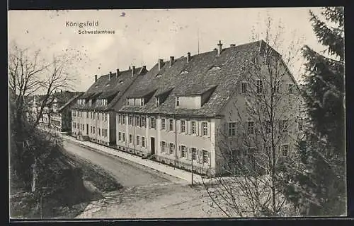 AK Königsfeld / Baden, Blick auf das Schwesternhaus