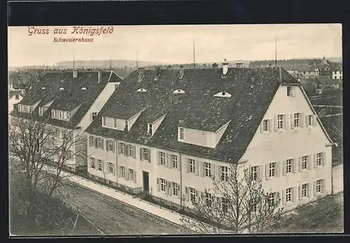 AK Königsfeld / Schwarzwald, Das Schwesternhaus