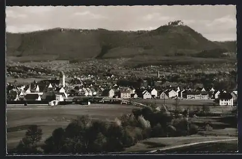 AK Frickenhausen / Nürtingen, Ortsansicht im Sonnenschein