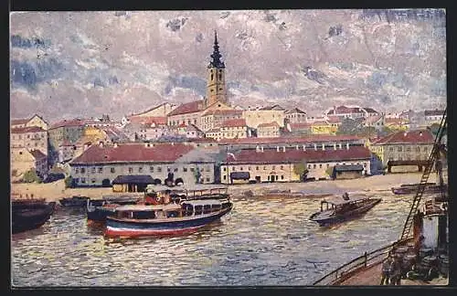 Künstler-AK Beograd, Panorama