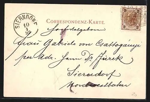 AK Wien, Partie am Tegetthof-Monument