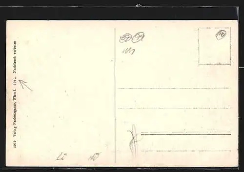 AK Wien, Hofoper und Strassenbahn