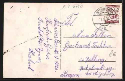 AK Schruns, Ortschaft von oben