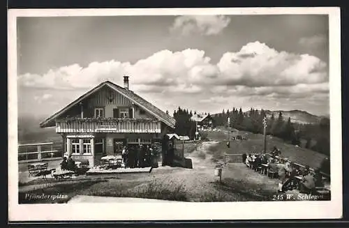 AK Bregenz, Wirtschaft Pfänderspitze mit Hochberg