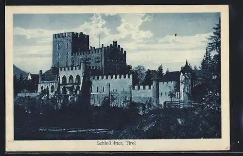 AK Itter, Blick auf das Schloss