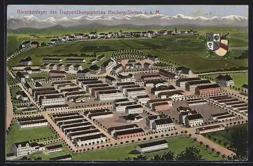AK Heuberg-Stetten a. k. M., Das Barackenlager des Truppenübungsplatzes