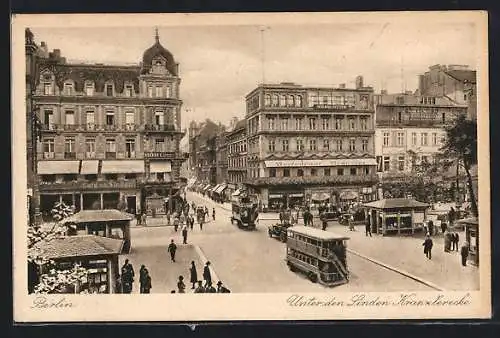 AK Berlin, Unter den Linden, Kranzlerecke