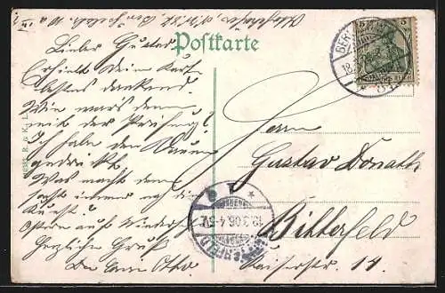 AK Berlin, Cafe Victoria, Unter den Linden