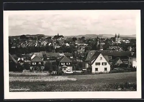AK Donaueschingen, Ortsansicht