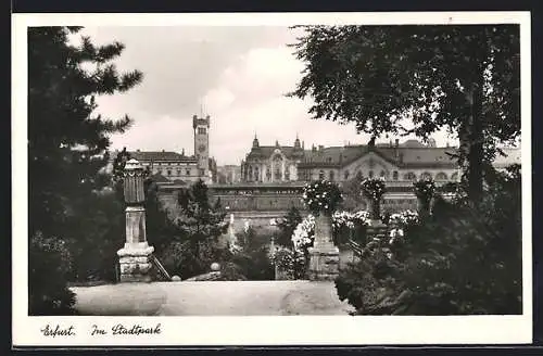 AK Erfurt, Partie im Stadtpark