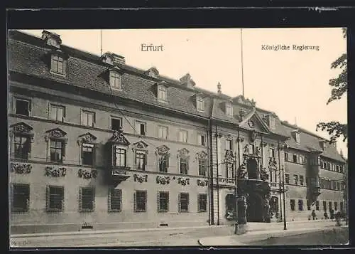 AK Erfurt, Königliche Regierung (Gebäude)