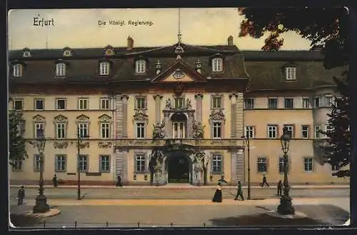 AK Erfurt, die königliche Regierung