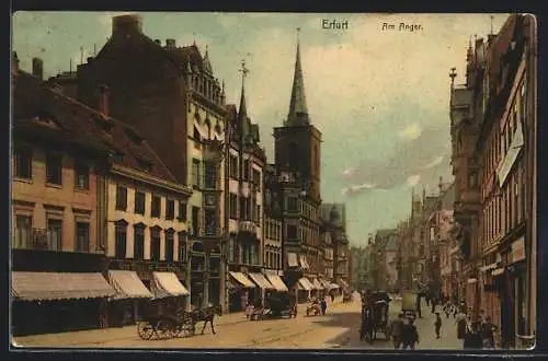 AK Erfurt, Strasse am Anger