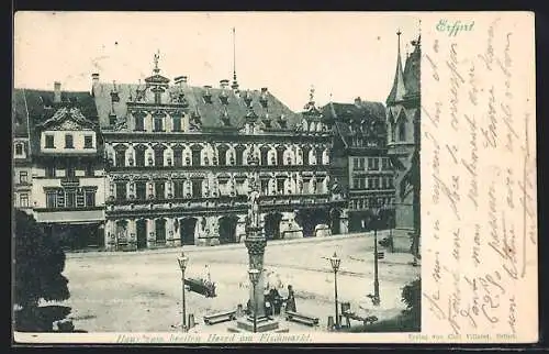 AK Erfurt, Haus zum breiten Heerd am Fischmarkt