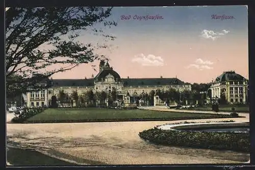 AK Bad Oeynhausen, Kurhaus mit Park