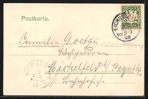 AK Ansbach / Bayern, Panorama