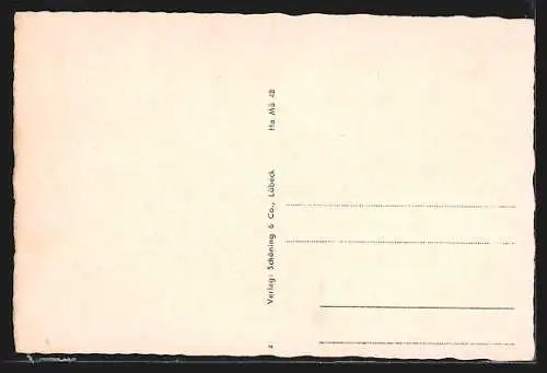 AK Hann. Münden, Blick durch das Obertor