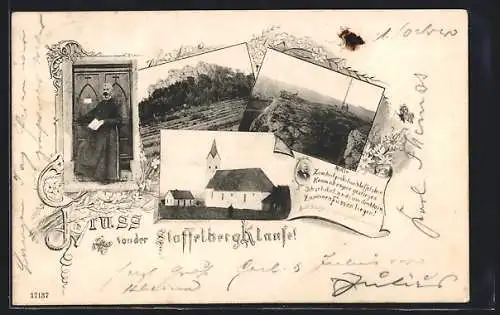 AK Staffelstein, Staffelberg Klause, Kirche, Ortspartie