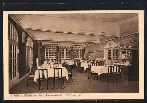 AK Sulz a. N., Speisesaal des Solbad Pfisterwald